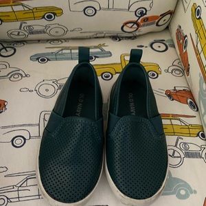 Hunter Green Slip On Toddler Shoes